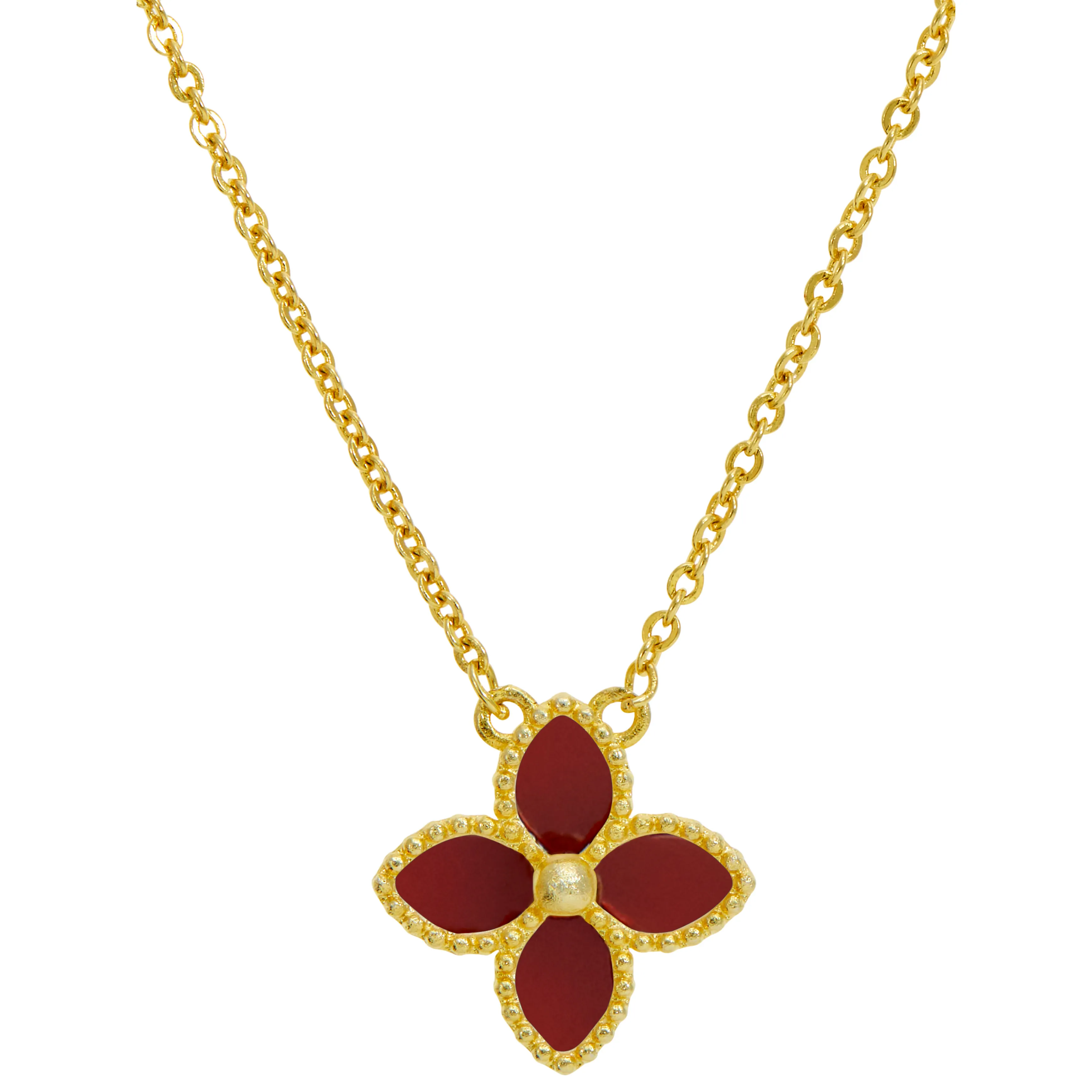 18K Gold Vermeil Mop Necklace