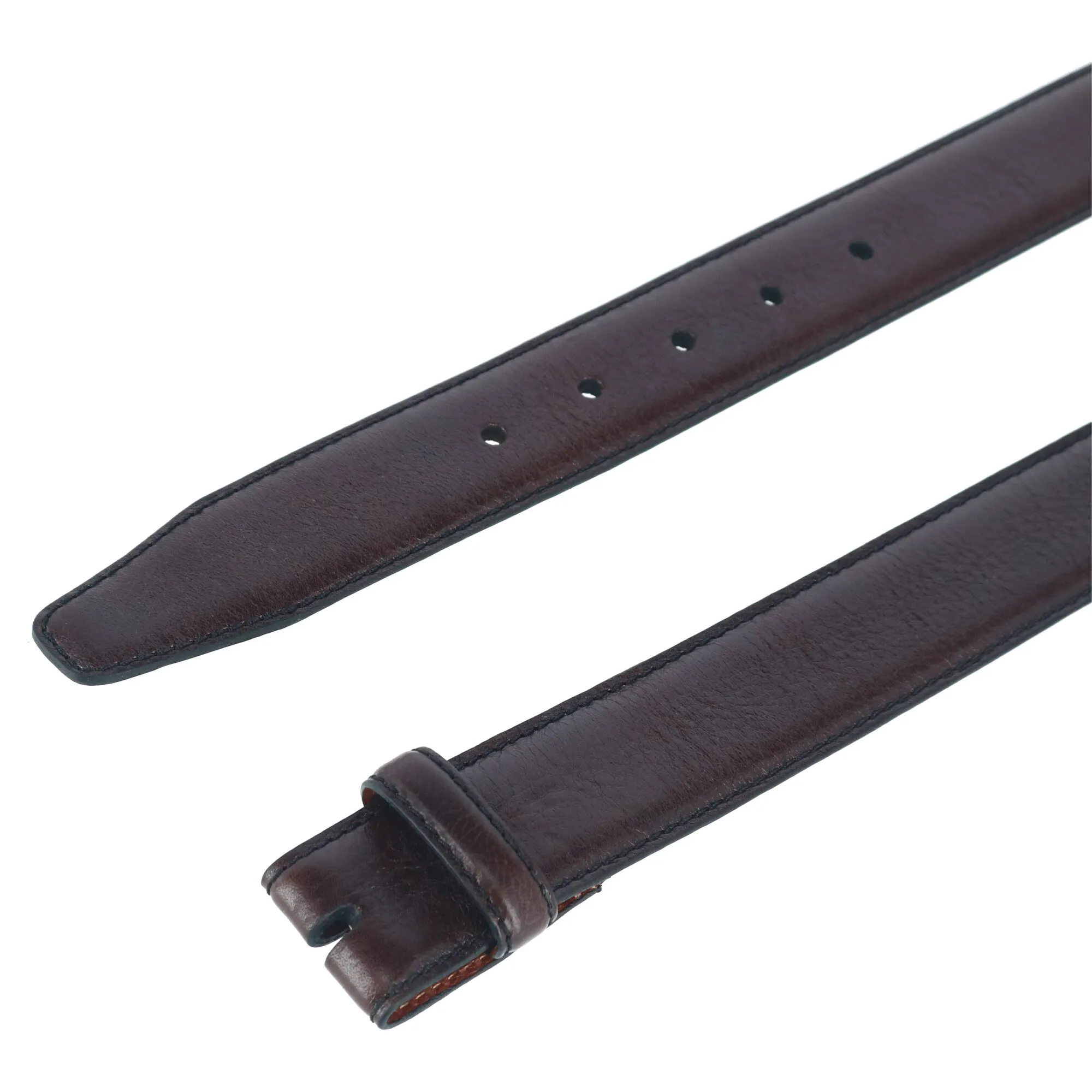 35mm Pebble Grain Leather Harness Belt Strap
