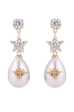 Abeja Earrings - Gold