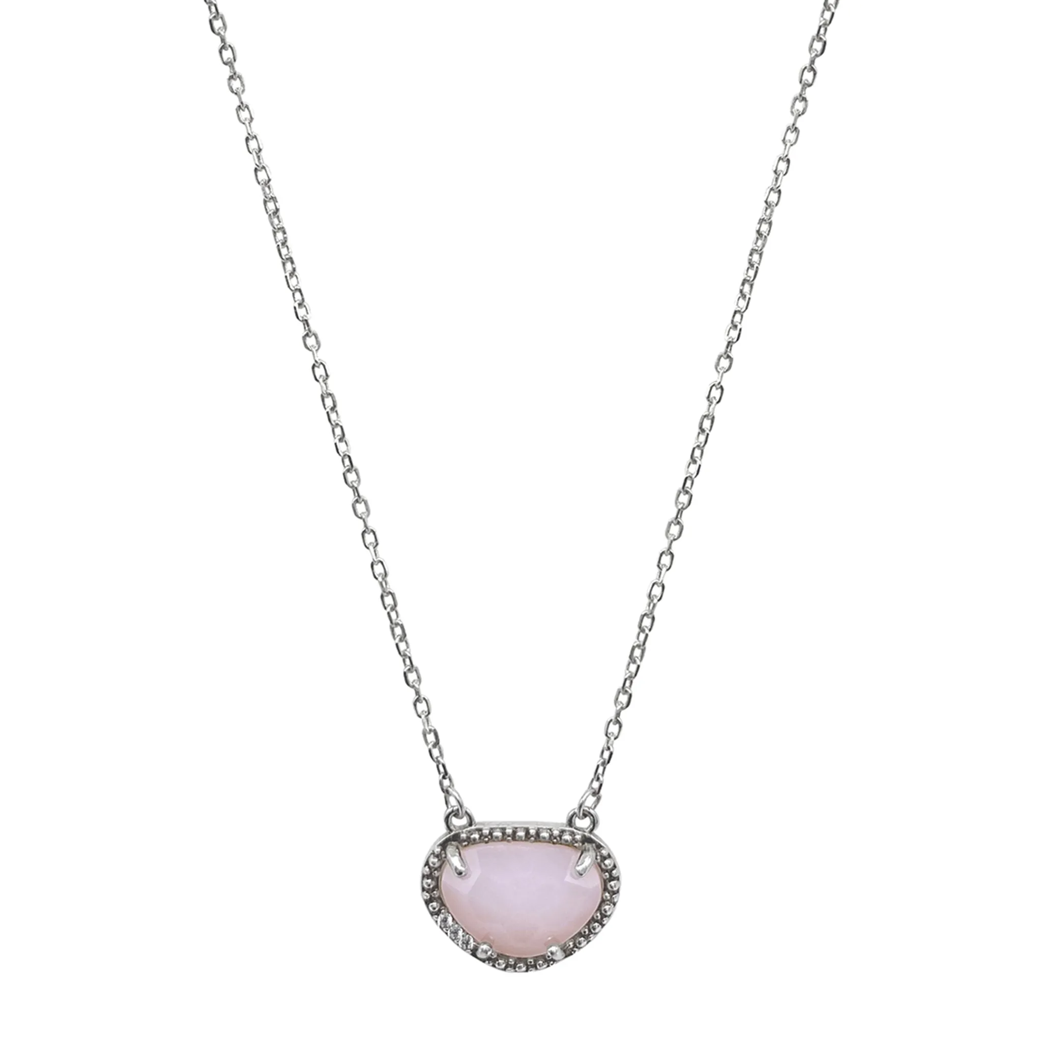 Adornia Birthstone Necklace .925 Sterling Silver