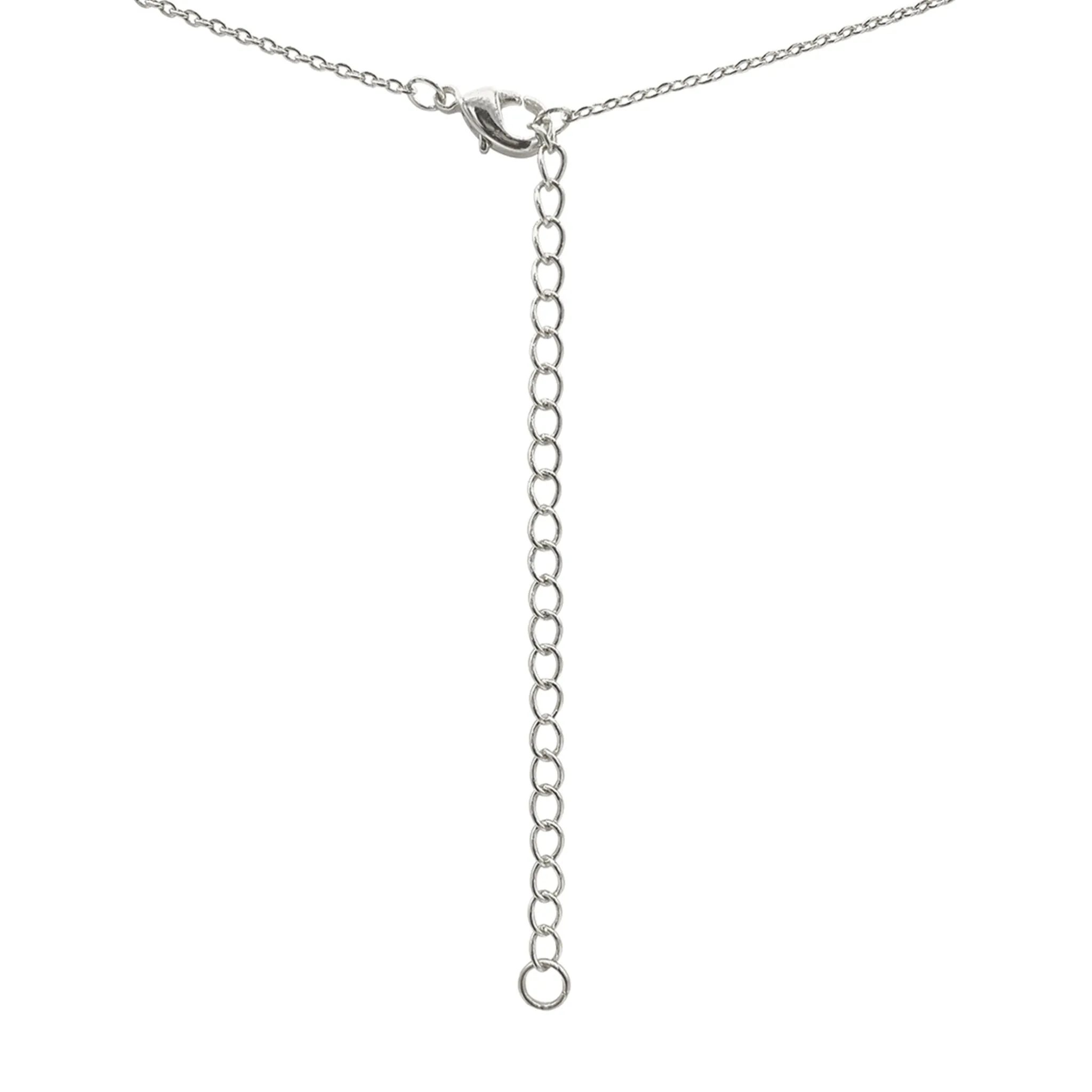 Adornia Birthstone Necklace .925 Sterling Silver