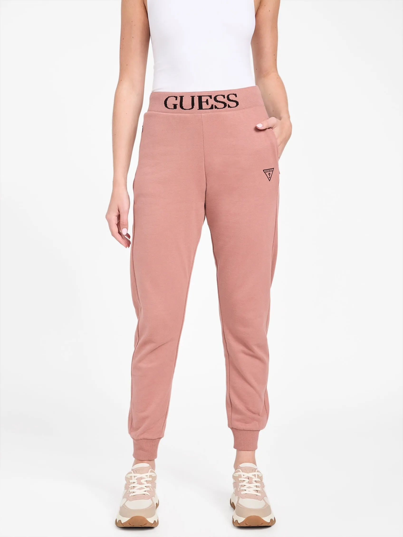 Alessia Logo Waist Joggers