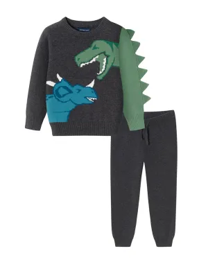 Andy & Evan Dino Sweater Set
