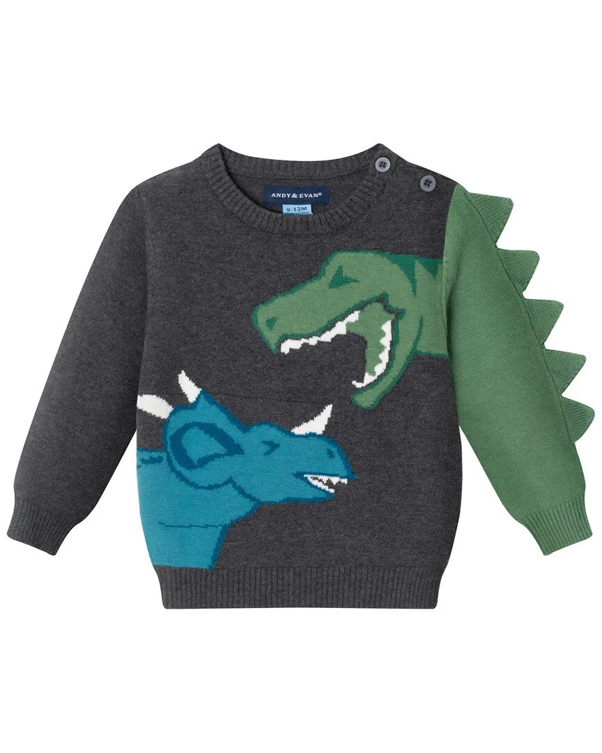 Andy & Evan Dino Sweater Set