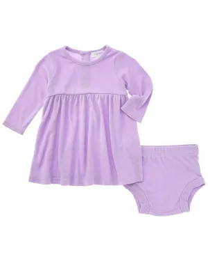 Angel Dear 2pc A-Line Dress & Diaper Set