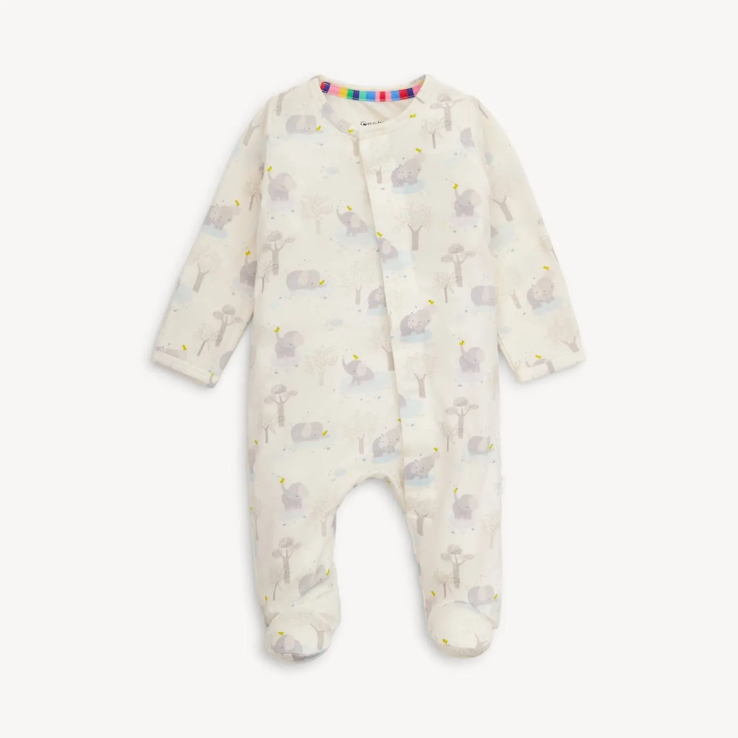 Baby Boy Modal Magnetic Footie In Big Love