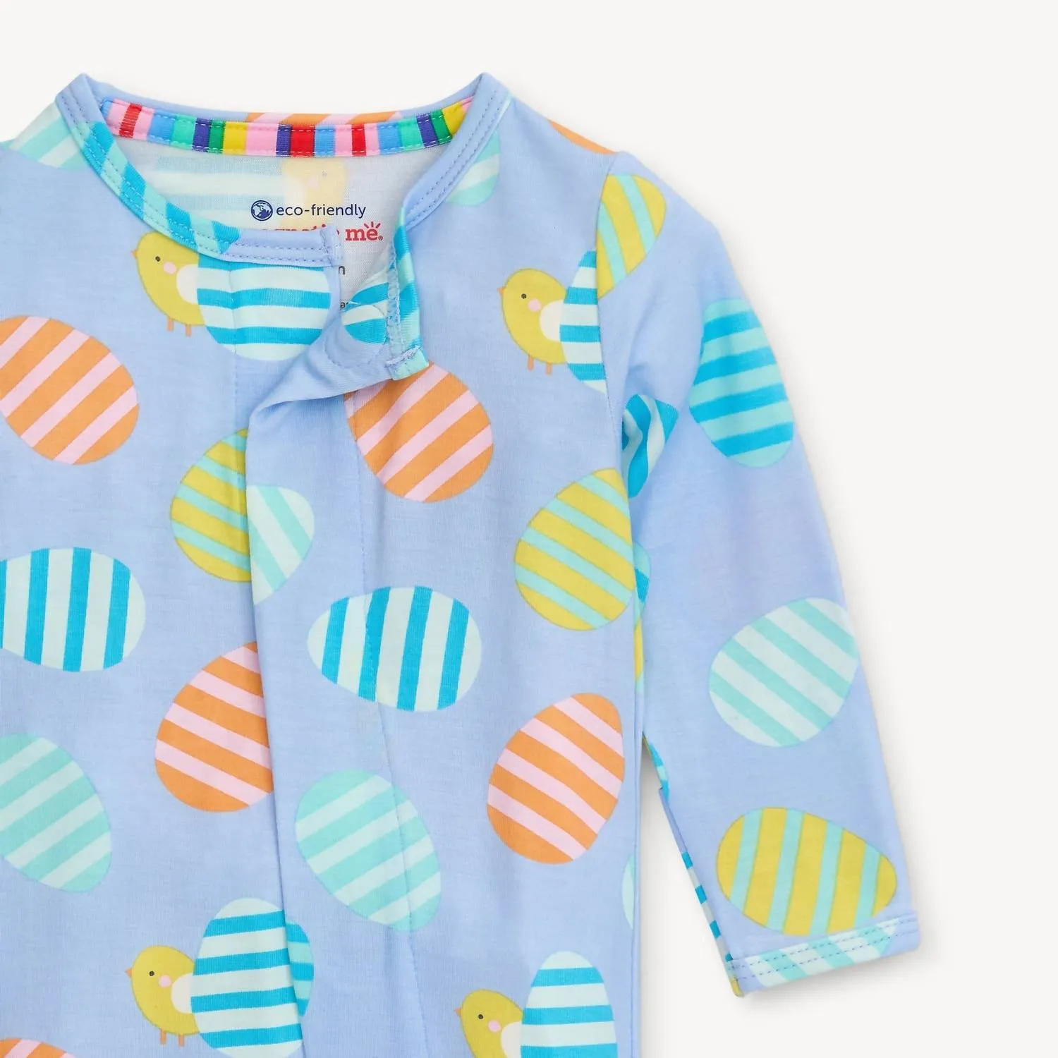 Baby Boy Modal Magnetic Footies In Great Eggspectations