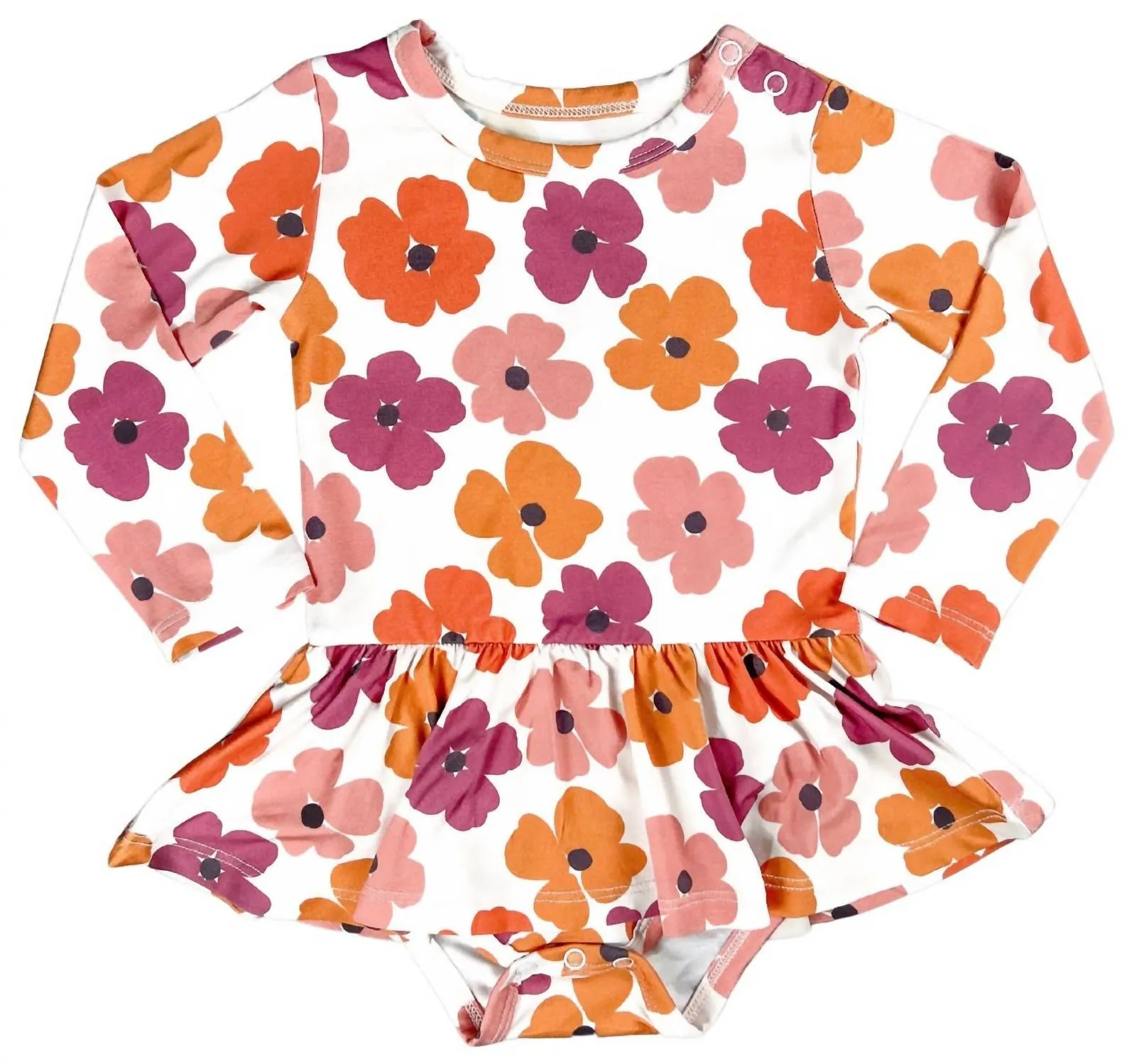 Baby Girl's Goldie Skirty Bodysuit In Multi