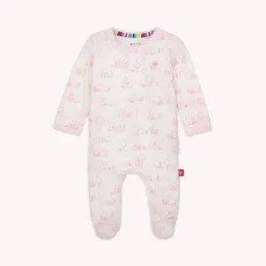 Baby Girls Newborn Footie In Sweeter Than Hunny