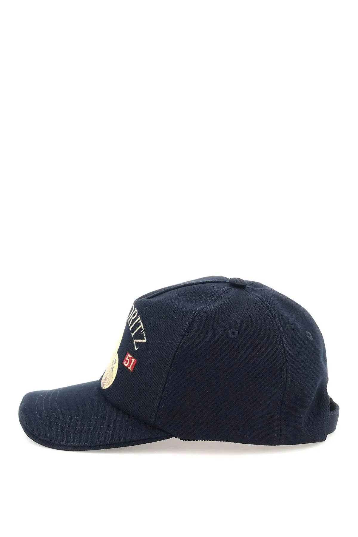 BALLY Men's St Moritz Midnight Blue Baseball Cap