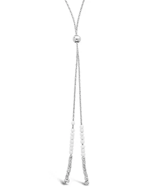 Beaded Sliding Bolo Necklace