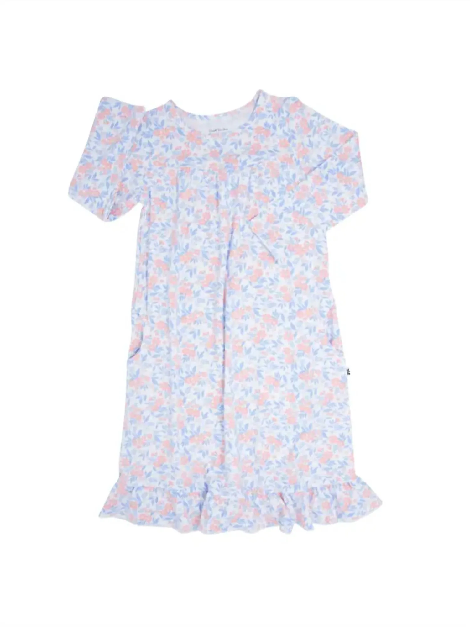 Big Kid Girl Flower Boho Dress In Pink