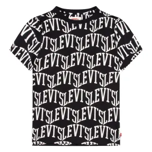Black Allover Logo T-Shirt