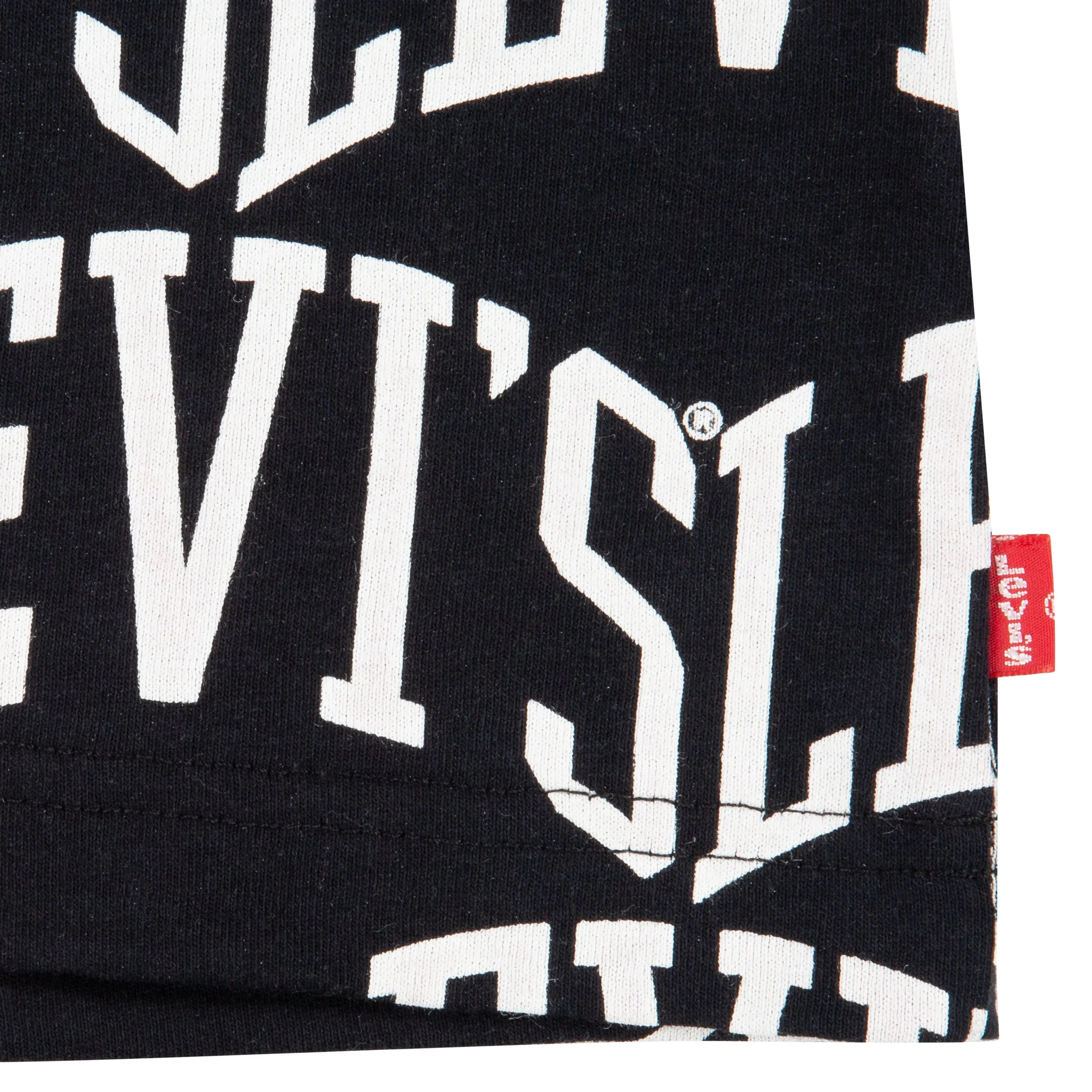 Black Allover Logo T-Shirt