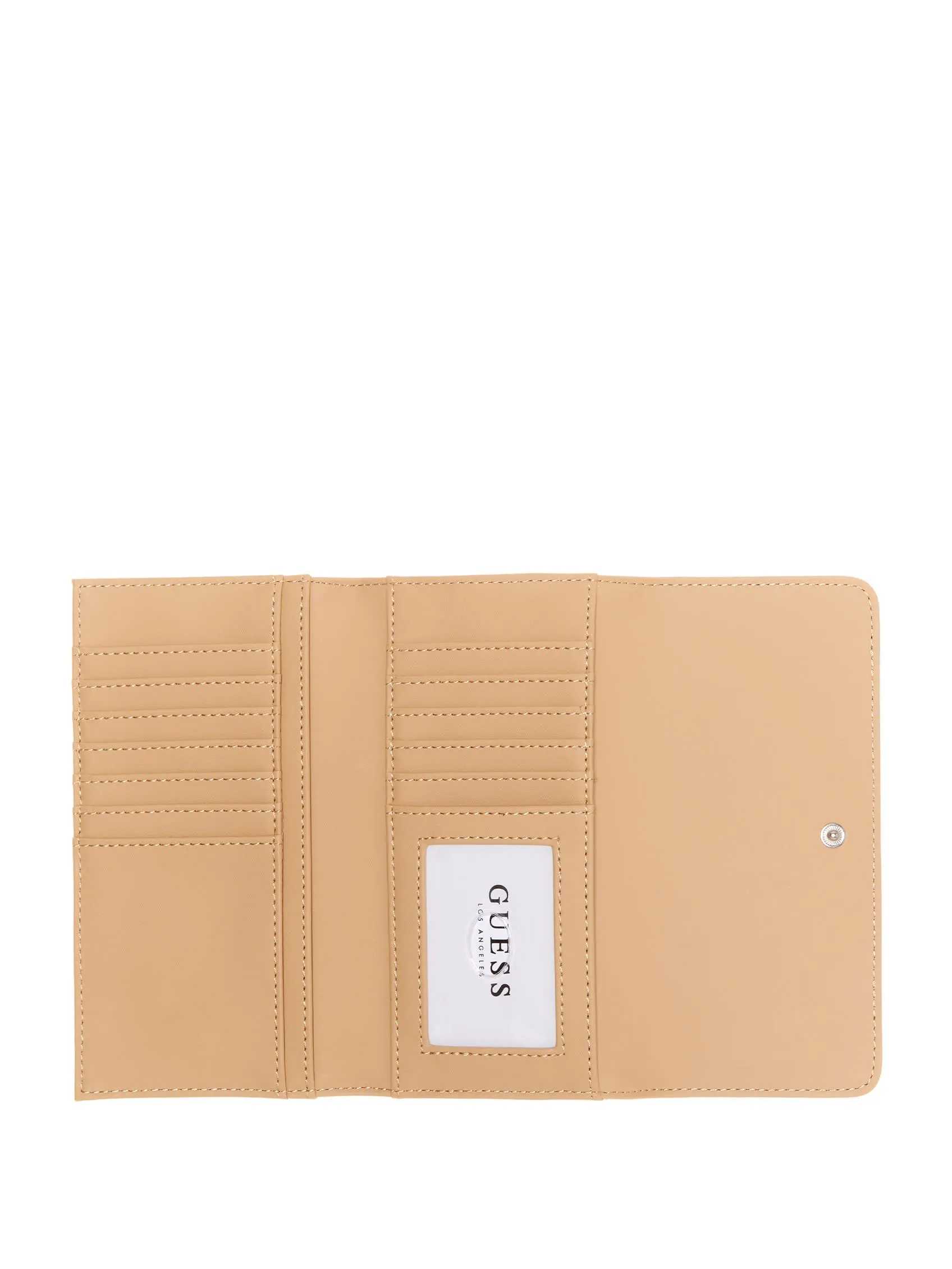 Bowie Debossed Logo Slim Clutch Wallet