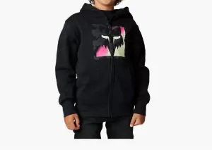 Boy's Detonate Zip Hoodie In Black