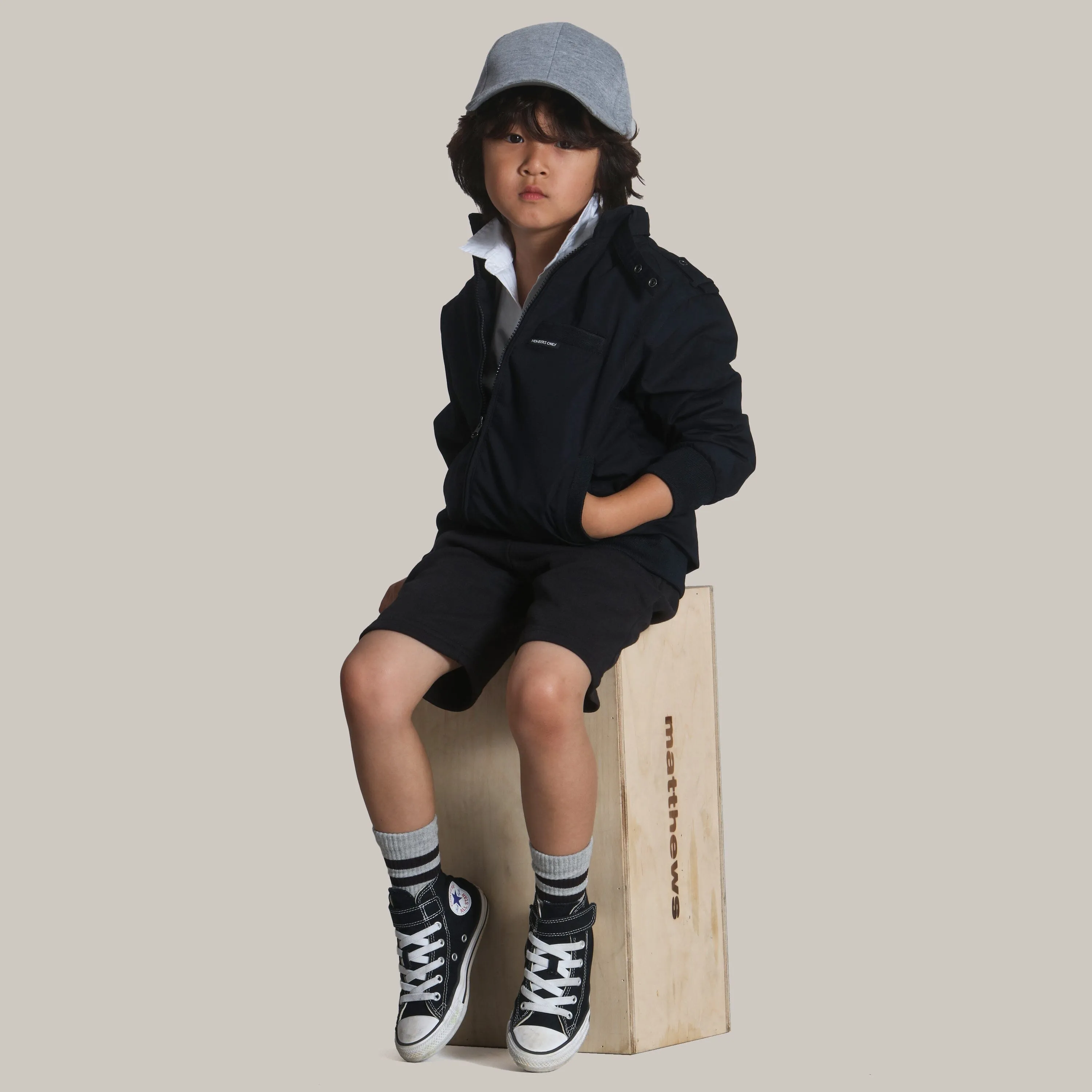 Boy's Iconic Racer Jacket