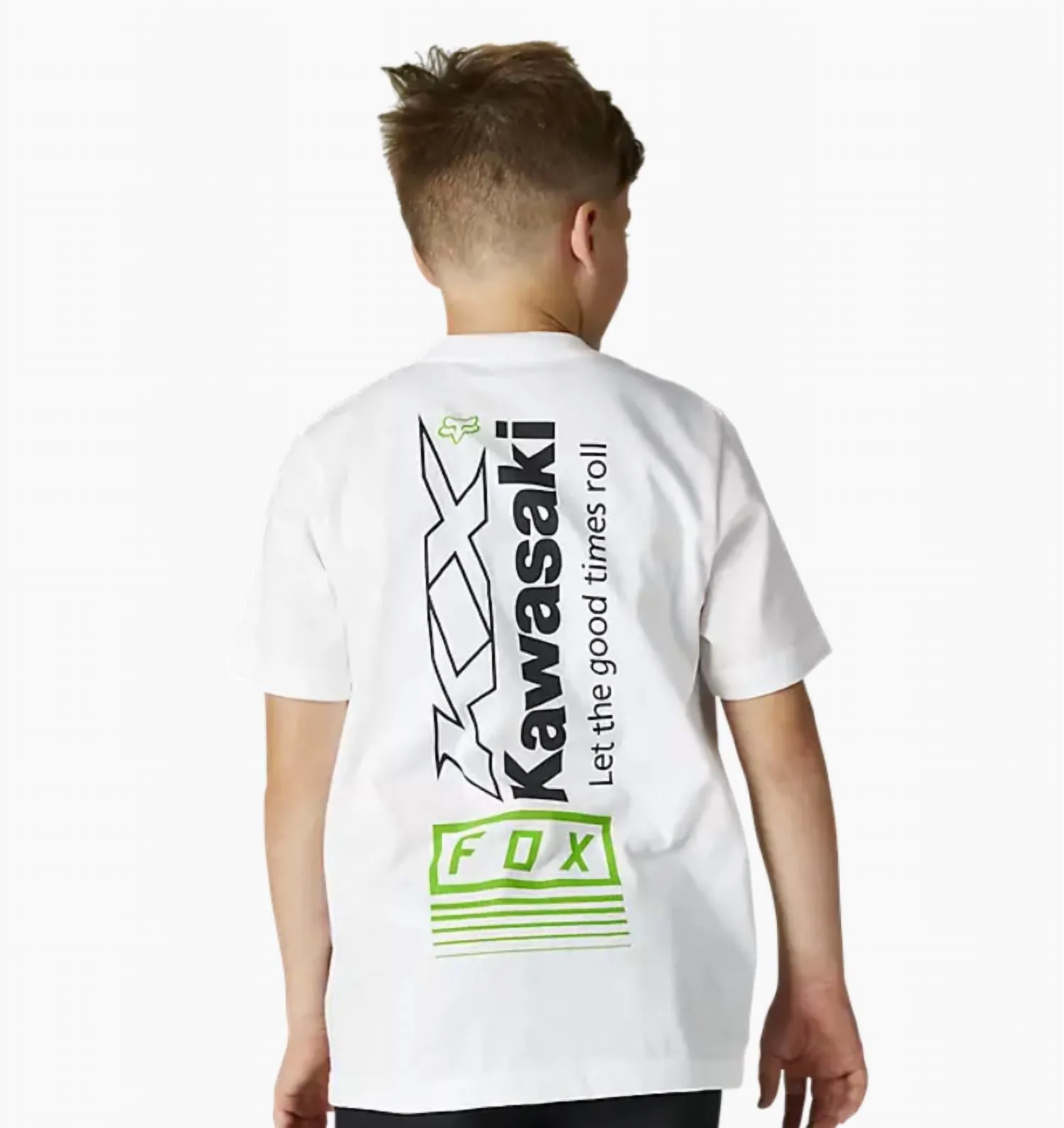 Boy's Kawasaki Tee In White