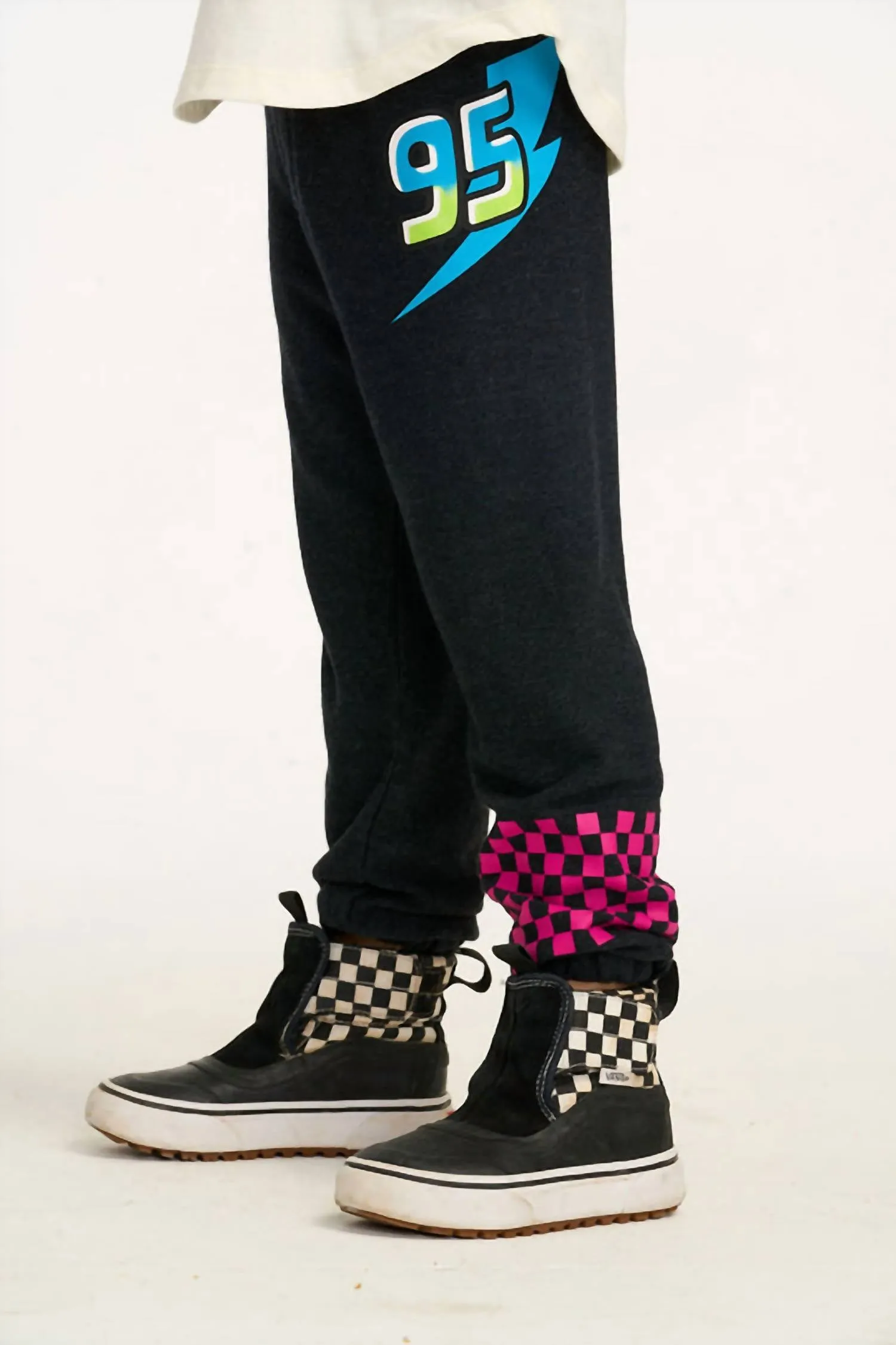 Boys Lightning Mcqueen Jogger In Black