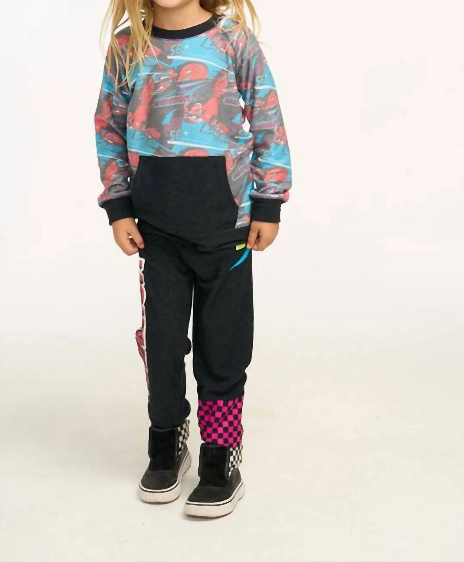 Boys Lightning Mcqueen Jogger In Black