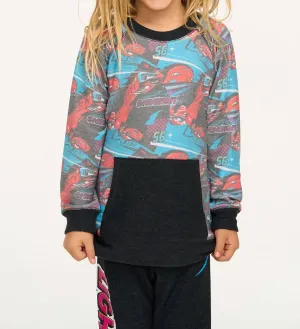 Boys Lightning Mcqueen Top In Black