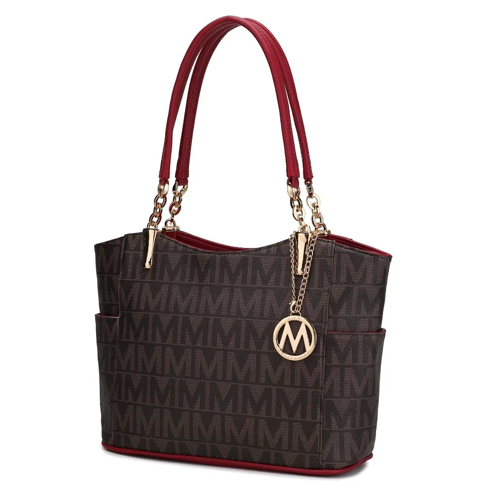 Braylee M Signature Tote Handbag