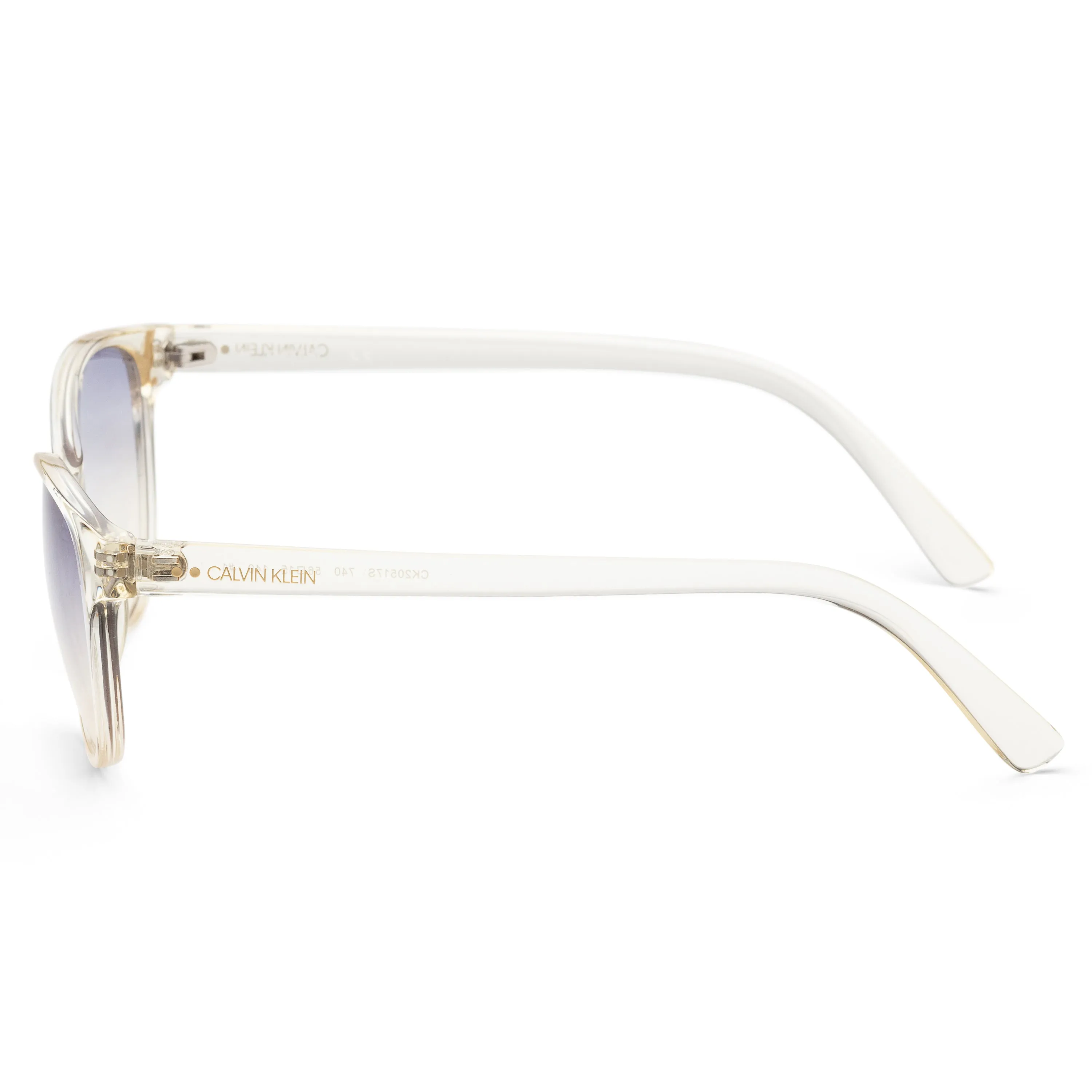 Calvin Klein Women's CK20517S-740 Fashion 56mm Crystal Sunglasses
