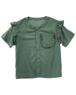 Chaser Anise Ruffle Top