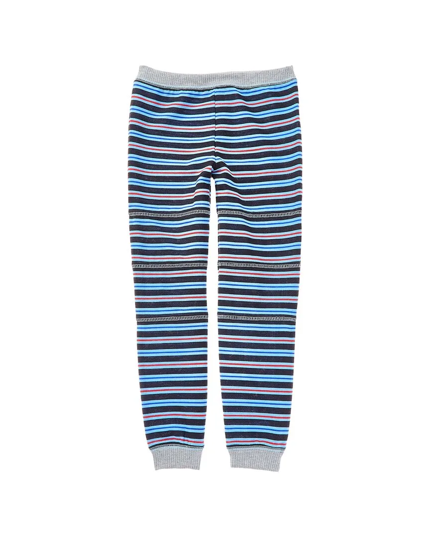 Chaser Cozy Knit Contrast Panel Jogger Pant