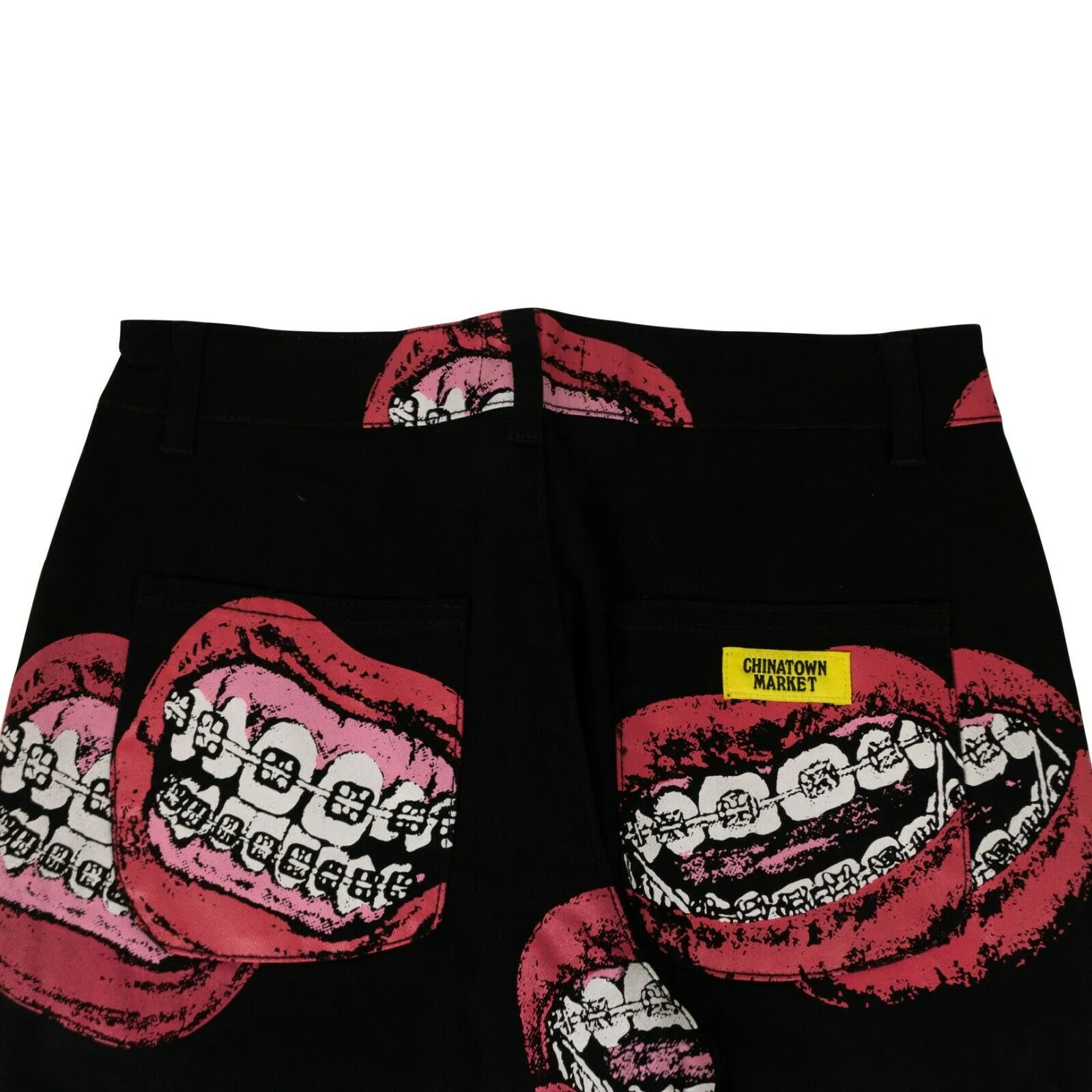 Chinatown Market 'Brace Face' Pants - Multi
