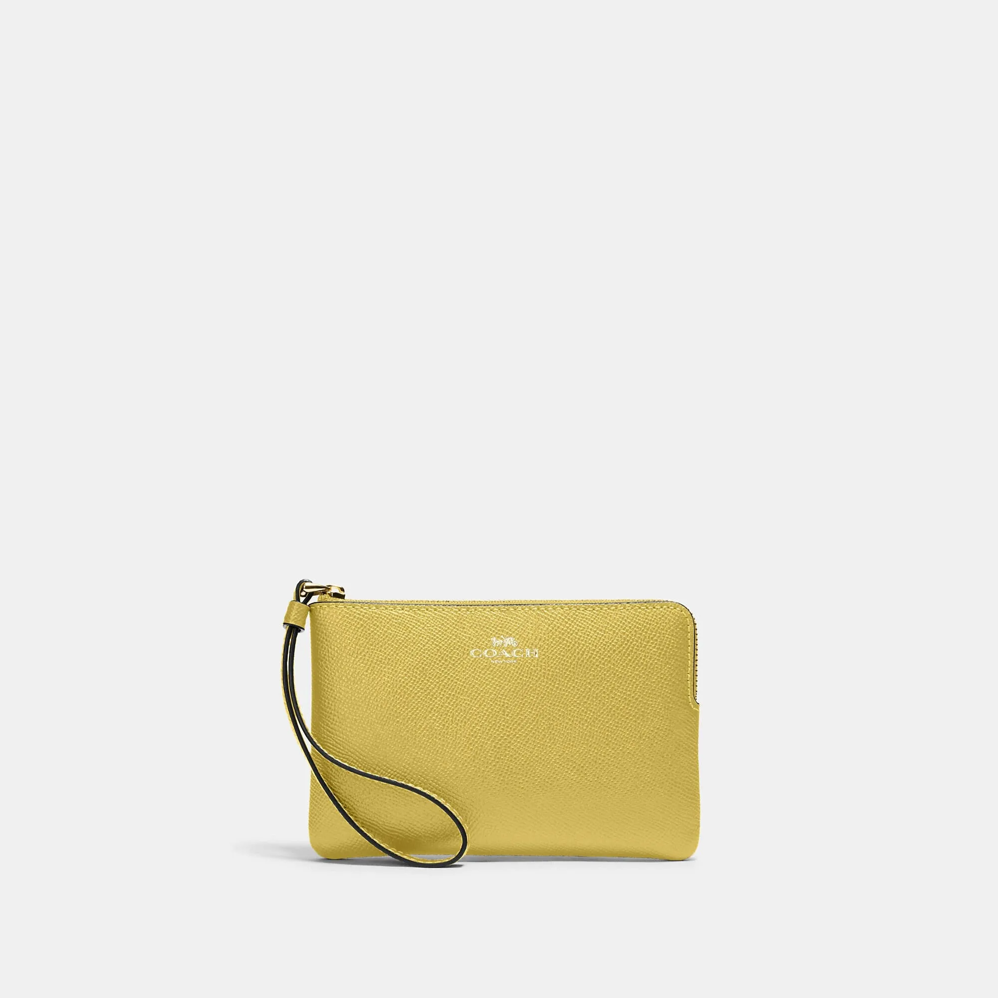 COACH Corner Zip Wristlet