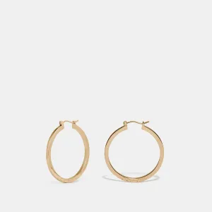 COACH Hoop Earrings