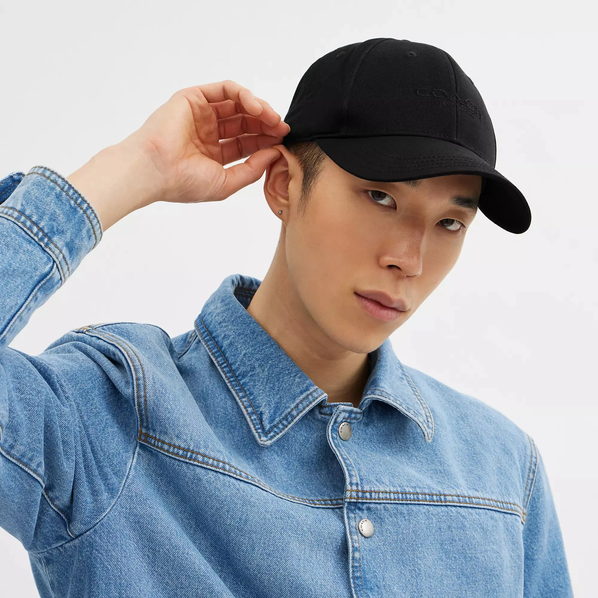 Coach Outlet Embroidered Baseball Hat