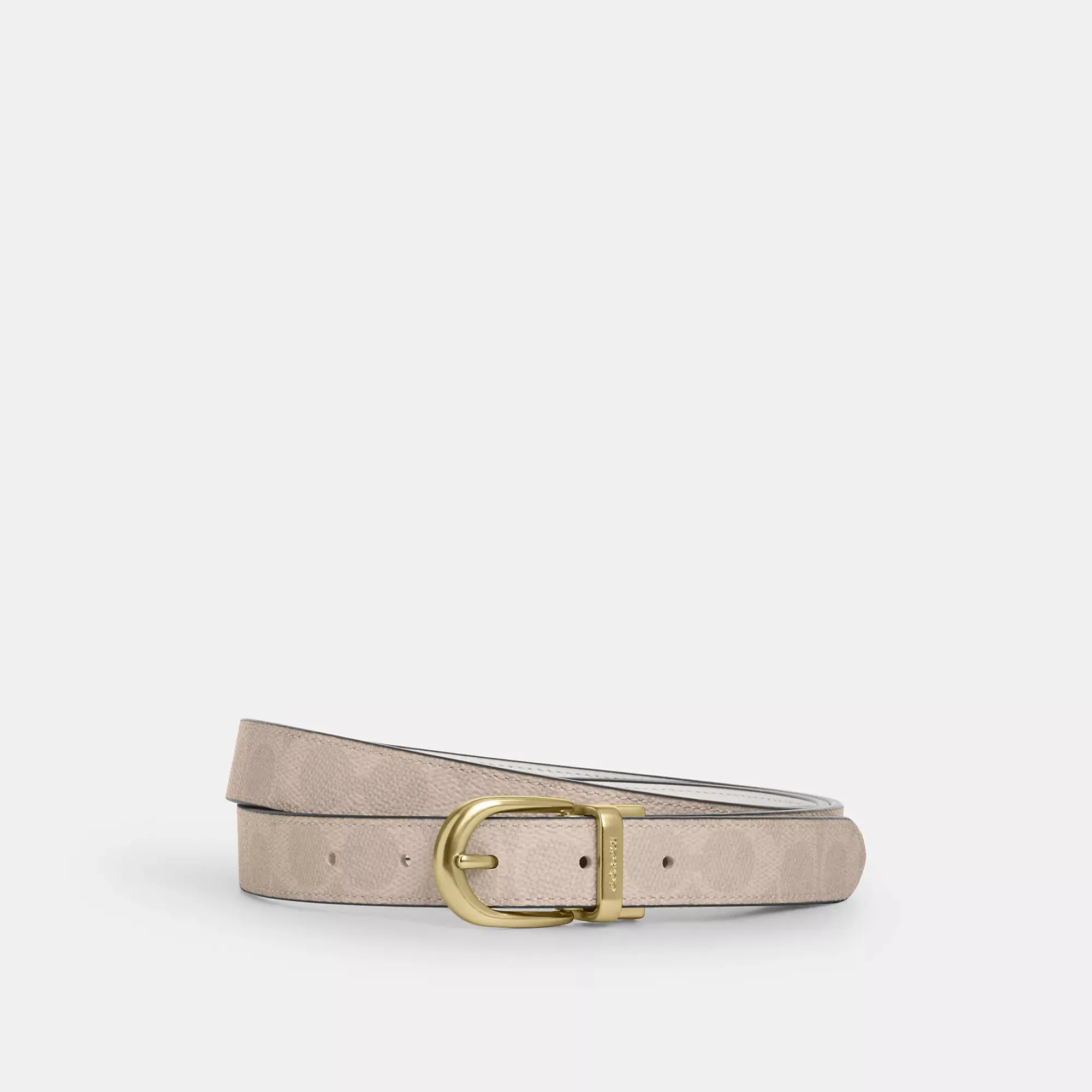 Coach Outlet Harness Buckle Cut To Size Reversible Belt, 25 Mm