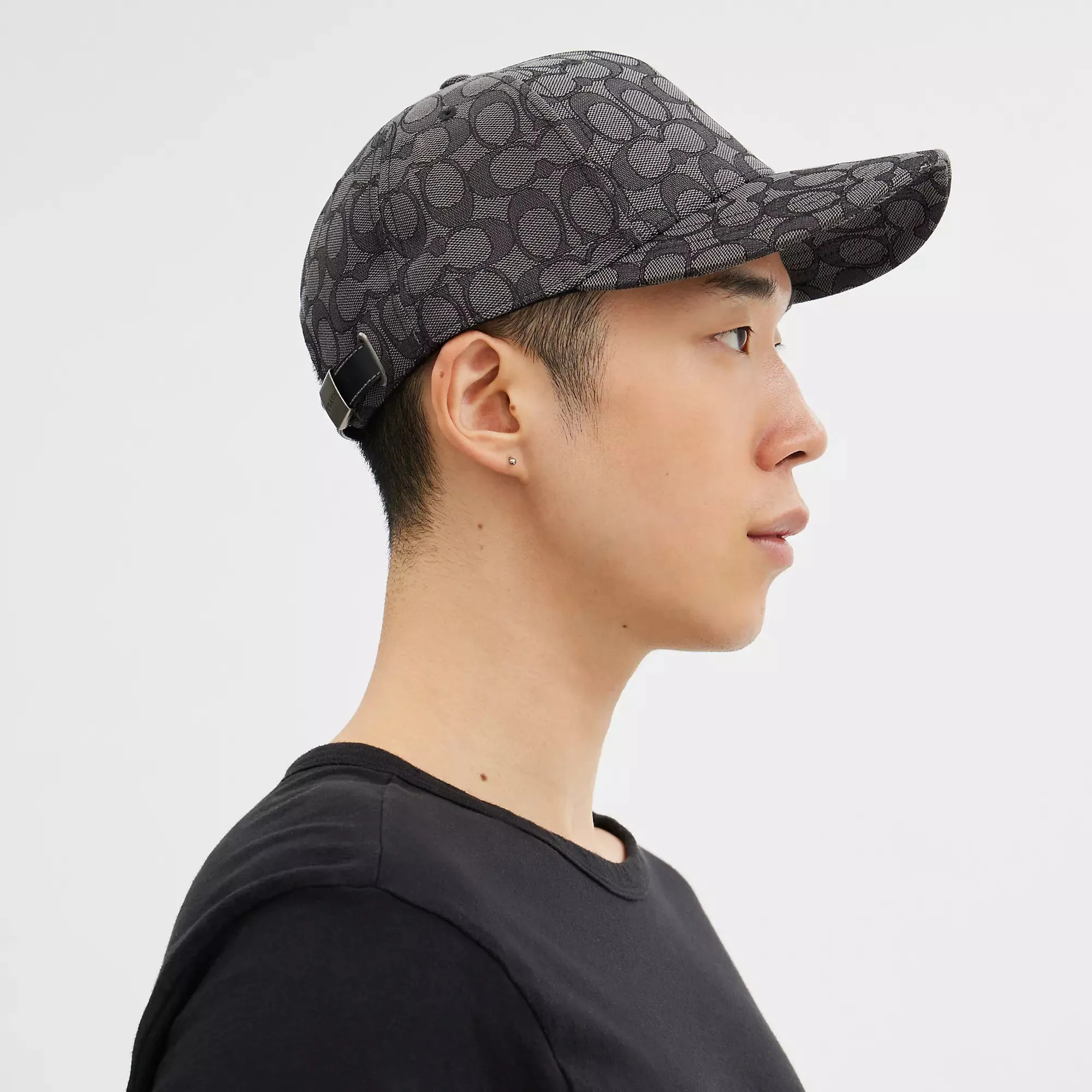 Coach Outlet Signature Jacquard Baseball Hat