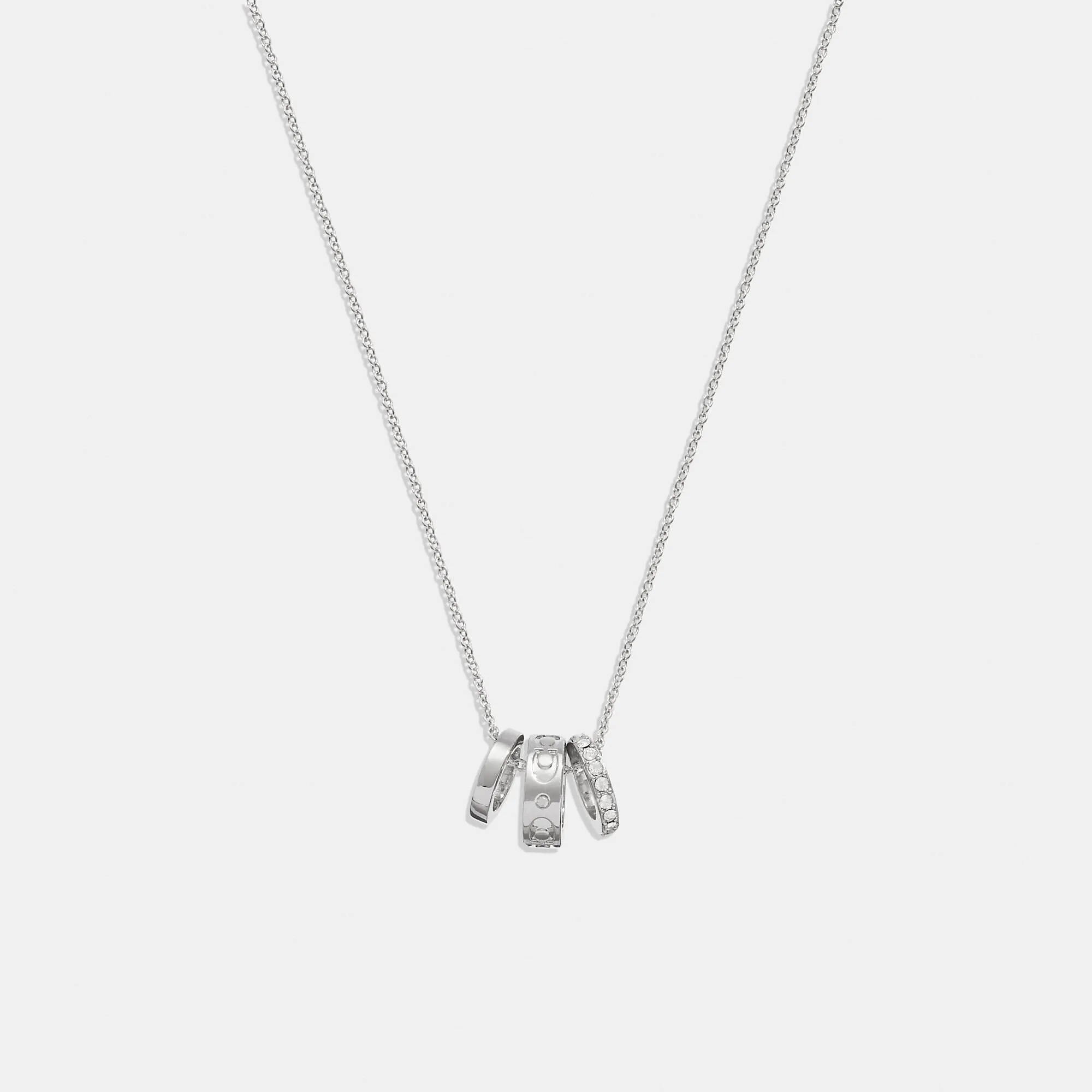 Coach Outlet Signature Rondell Necklace
