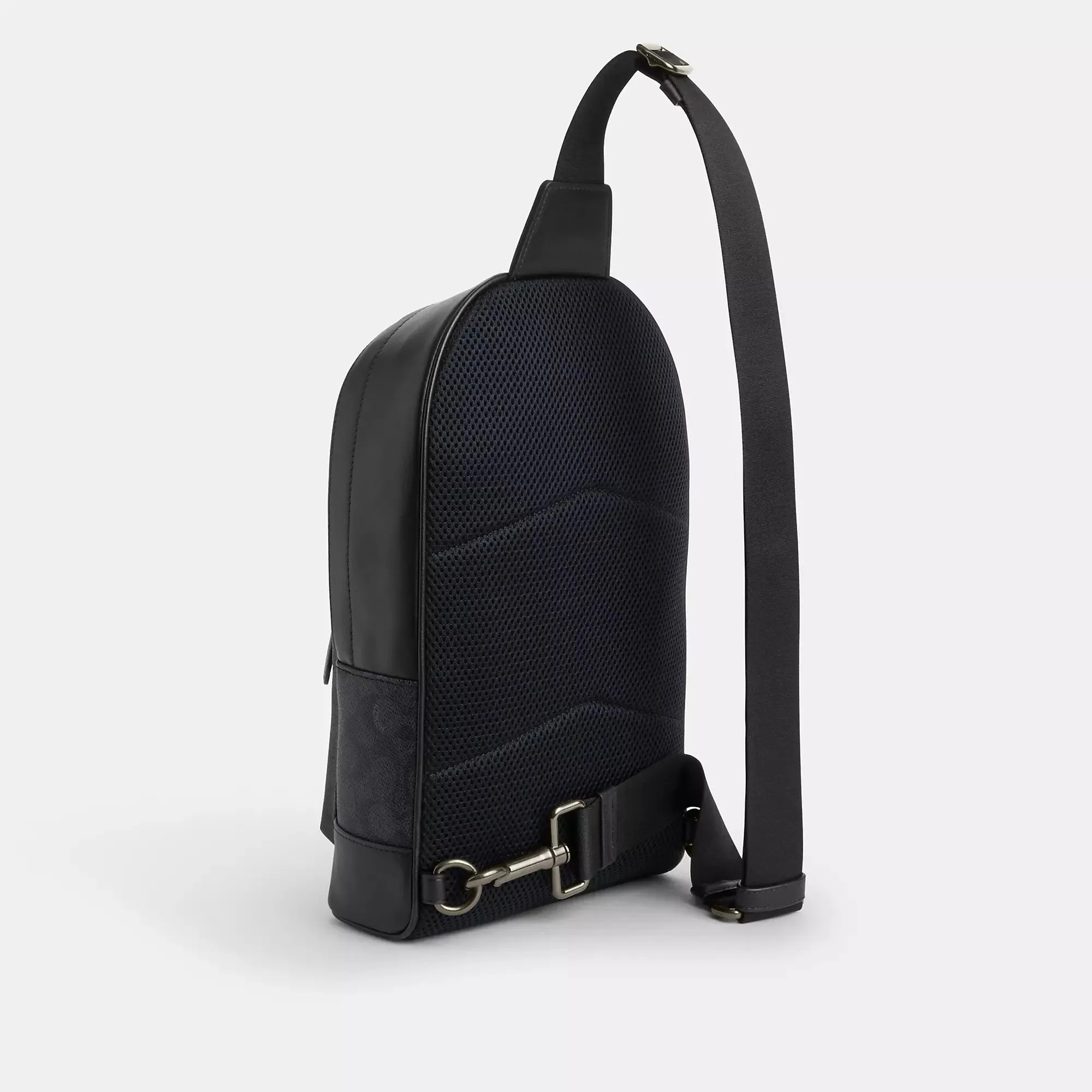 Coach Outlet West Pack In Signature Canvas With Varsity Stripe