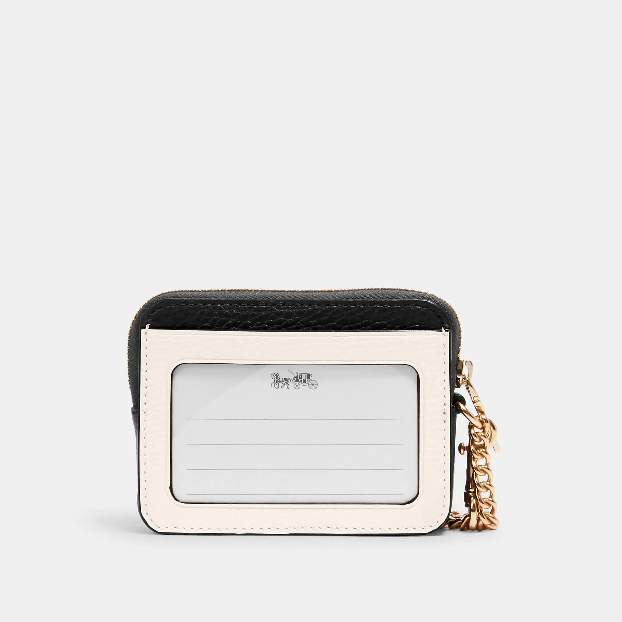 Coach Outlet Zip Card Case In Colorblock