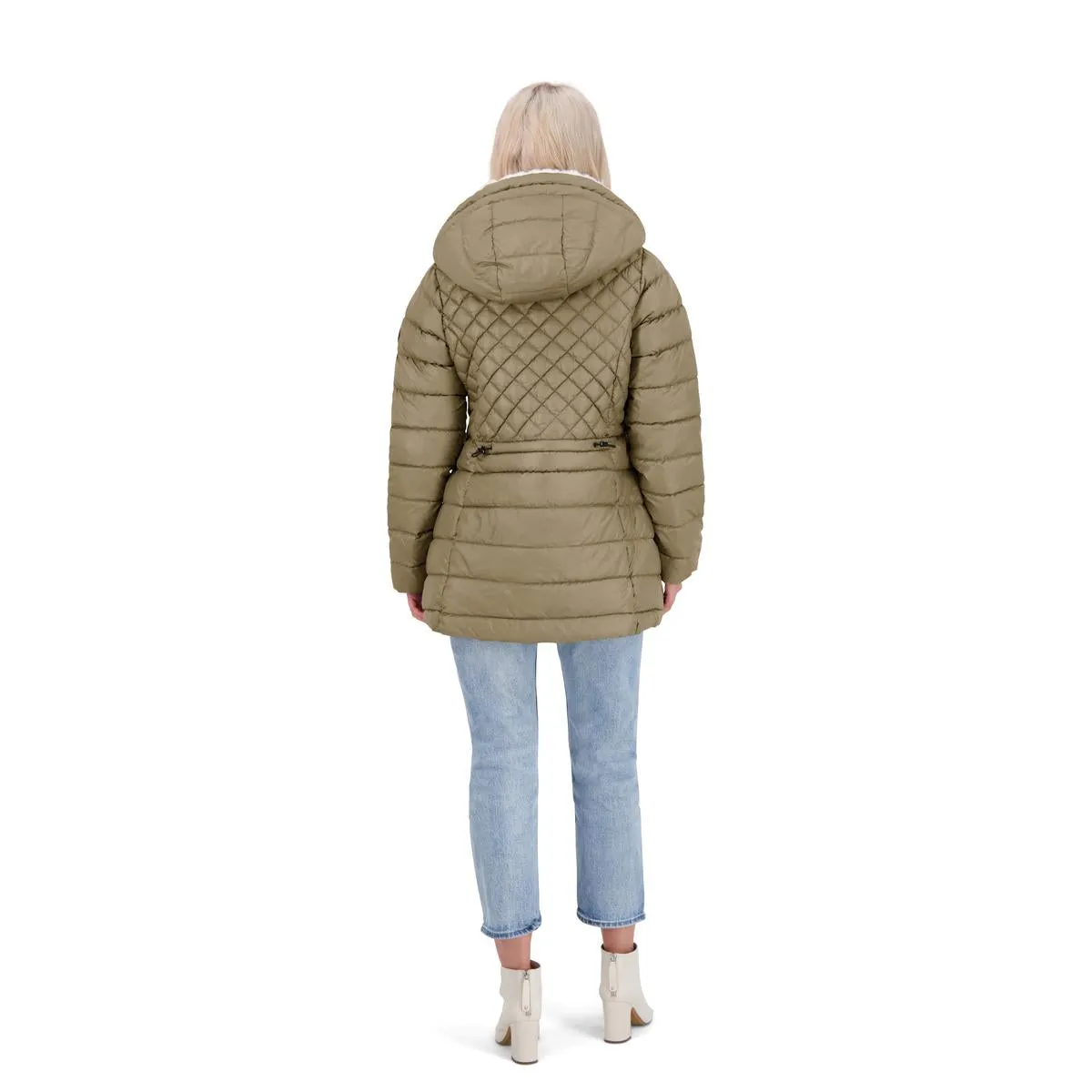 Cozy Lined Glacier Shield Womens Cozy Quilted Glacier Shield Coat