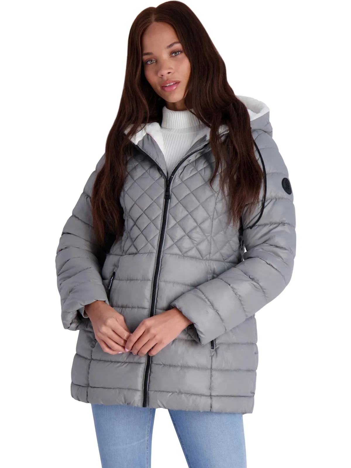 Cozy Lined Glacier Shield Womens Cozy Quilted Glacier Shield Coat