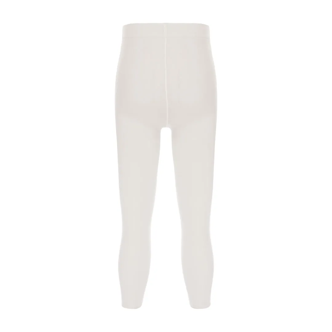 Cream Cotton Tights
