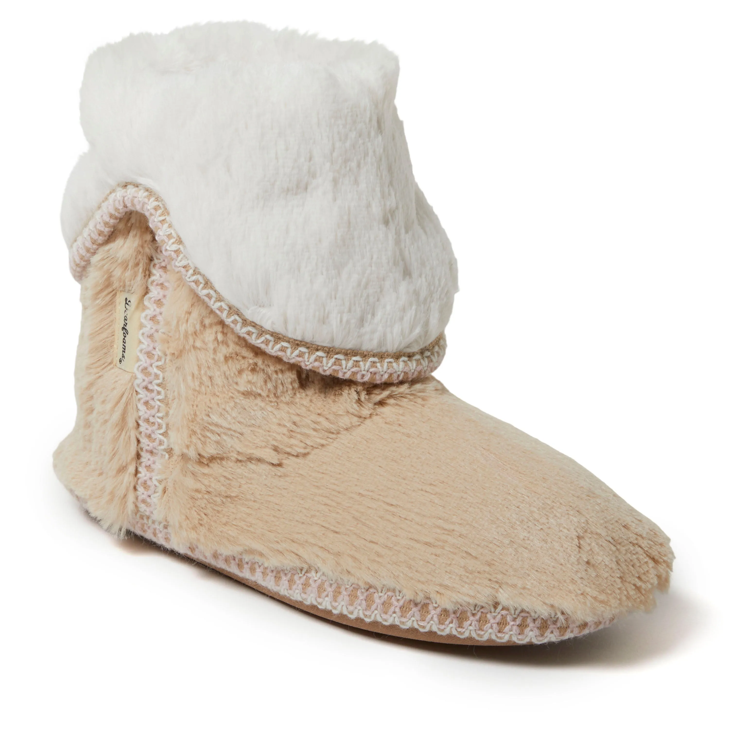 Dearfoams Womens Beth Pile Foldown Boot