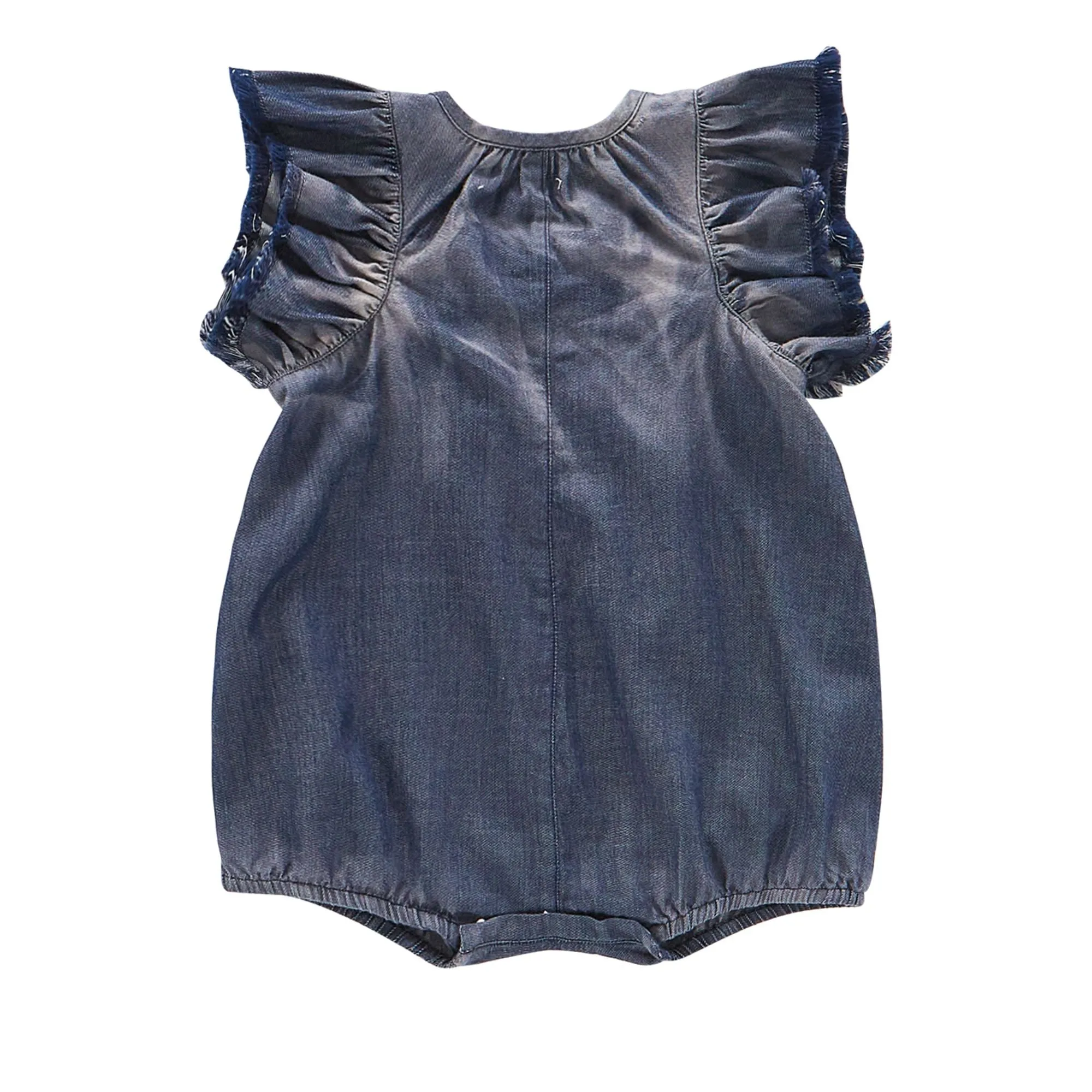 Denim Bubble Romper