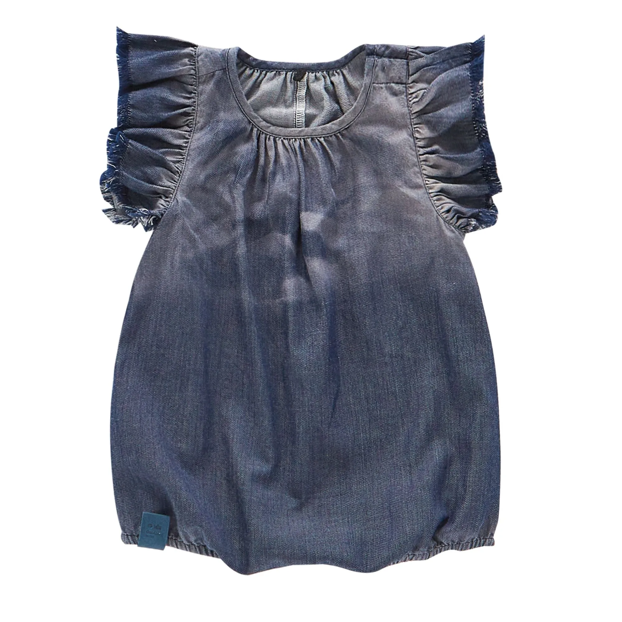 Denim Bubble Romper
