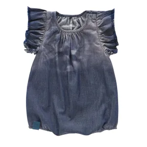 Denim Bubble Romper