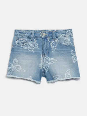 Denim Butterfly Shorts (7-14)
