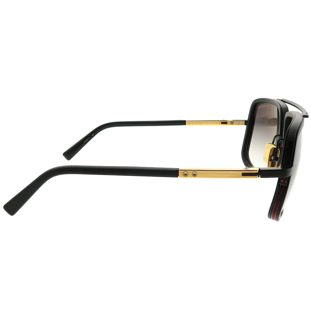 Dita Mach-One DRX-2030-G-BLK-18K-59 Unisex Aviator Sunglasses