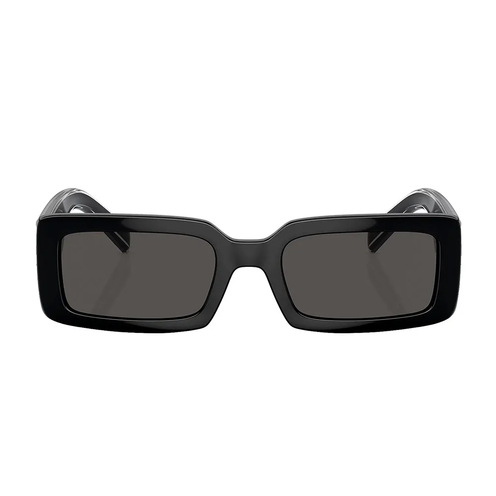 Dolce & Gabbana  DG 6187 501/87 53mm Womens Rectangle Sunglasses