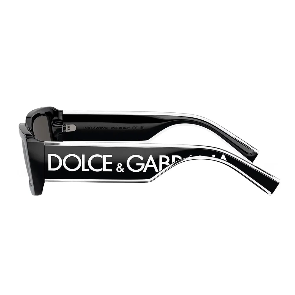 Dolce & Gabbana  DG 6187 501/87 53mm Womens Rectangle Sunglasses