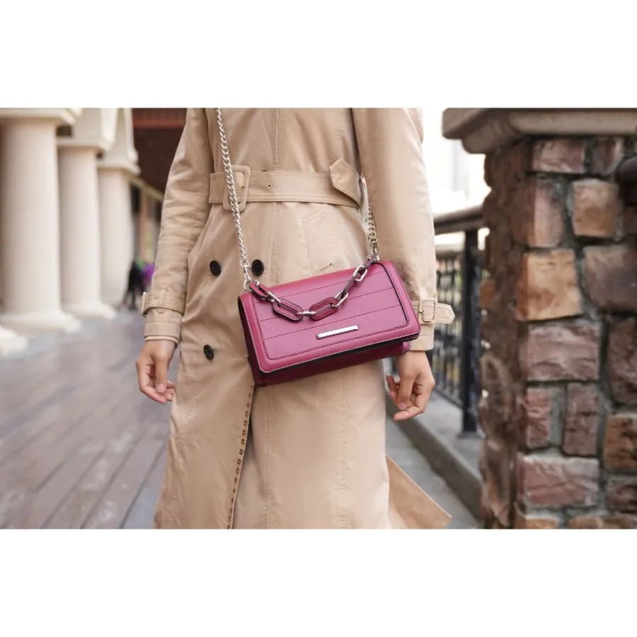 Dora Vegan leather Crossbody Handbag for Women's
